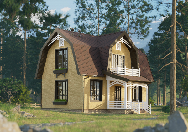 Битумная черепица, Docke, Premium, Генуя цвет: зрелый каштан, 3 м² / уп.