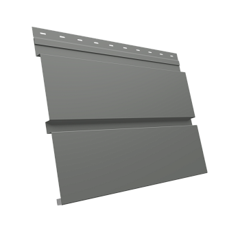 GL Софит металлический Квадро Брус, без перфорации 0.45 мм, PE, RAL 7005