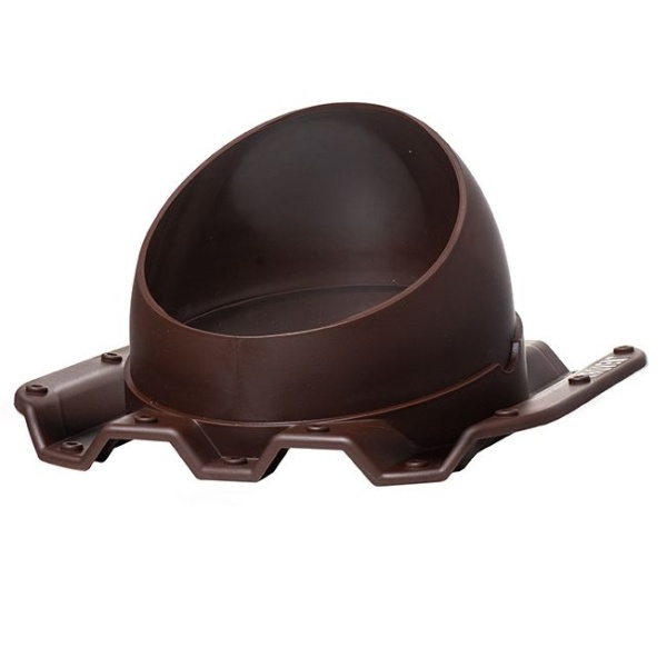 Основание для вент. трубы Krovent Base-VT Prof 21 профнастил,125/150 мм коричневый