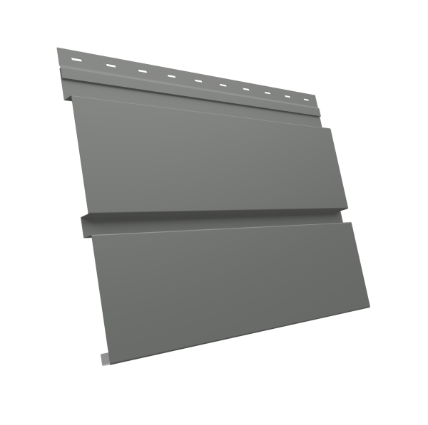 GL Софит металлический Квадро Брус, без перфорации 0.45 мм, PE, RAL 7005