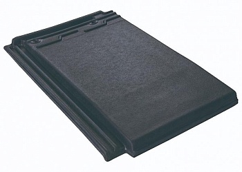 Керамическая черепица Rongguan Flat, цвет: чернильно-черный