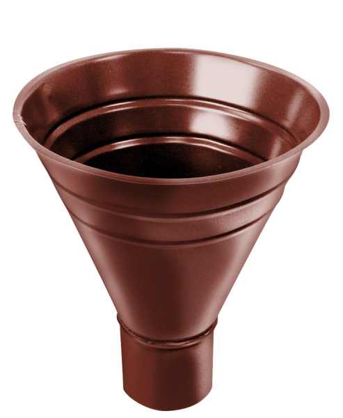 Воронка водосборная, Grand Line Ø 250/90 мм, RAL 8004