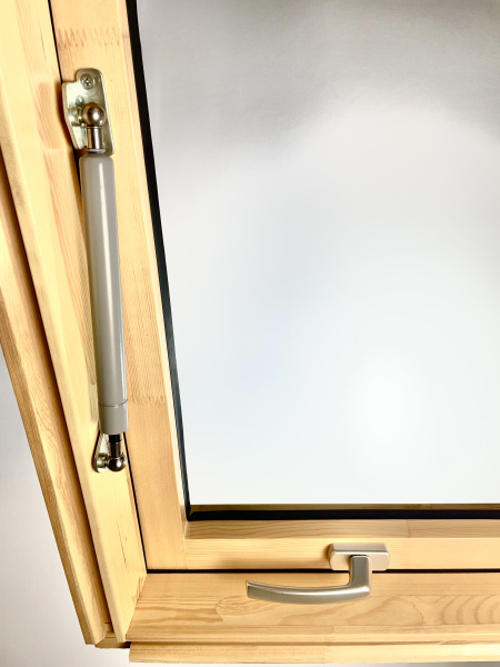 Мансардное окно Werso Стандарт, 78х118 см дерево, 1 - камерный стеклопакет, цвет: дерево, лак