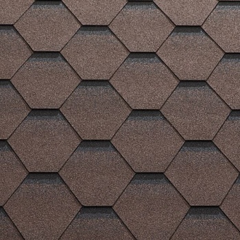 Битумная черепица, Katepal, Katrilly цвет: кора дерева, 3 м² / уп.