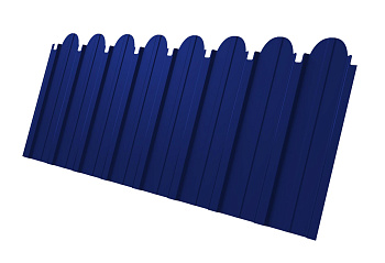 Профилированный лист GL C10 A фигурный, 0.45 мм, PE, RAL 5002