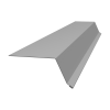 GL Планка капельник, 100х55 мм 0.7 мм, PE, RAL 9003, L=3000 мм