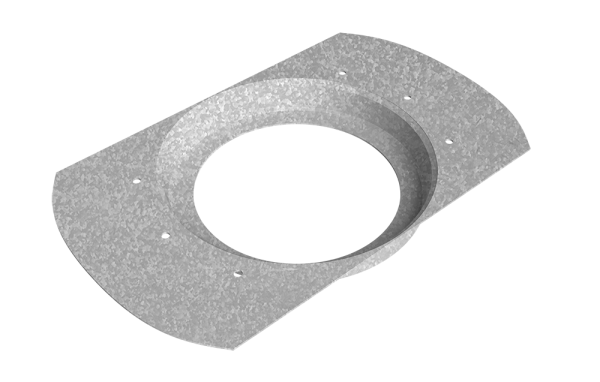 Воронка врезная Vortex Project Ø210\145 мм, Zn