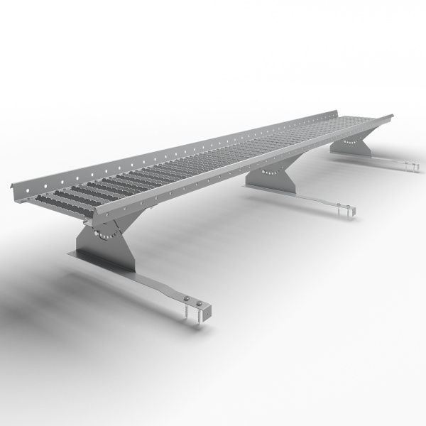 Мостик кровельный для натуральной черепицы Roofsystems Prestige натур, L=2450 мм RAL 7004