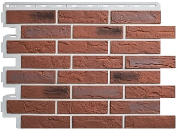 Фасадные панели Альта Профиль, Рижский кирпич, 800 х 590 мм цвет: 04