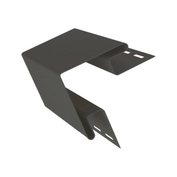 Угол наружный пвх, Grand Line, L=3000 мм, малый Premium Acryl, цвет: графит