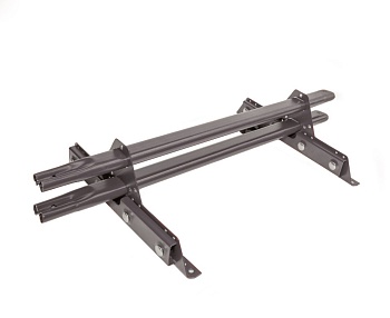 Снегозадержатель для фальцевой кровли Roofsystems Prestige Next фальц 2 опоры, 2 трубы, овал 45х25, L=1200 мм, RAL 7024