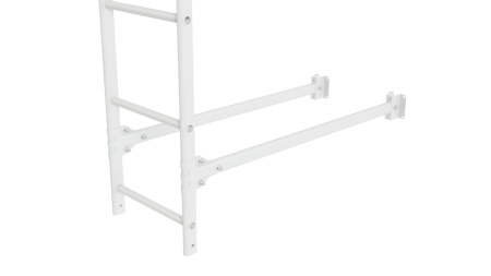 Фасадная лестница Borge, нижняя секция, L=2700 мм RAL 9003