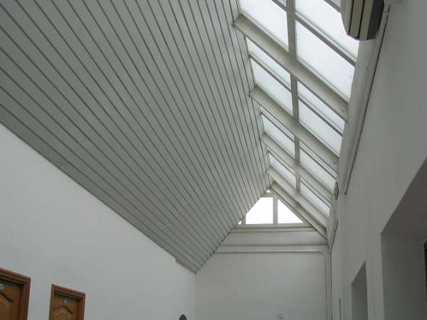 Рейка потолочная открытого типа AN85 A, L= 3000 м, Цвет: белый матовый