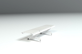 Мостик кровельный универсальный Roofsystems Elite Smart, L=1200 мм RAL 9010