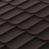 Композитная черепица Metrotile Mistral, 1305 х 415 мм цвет:  коричневый