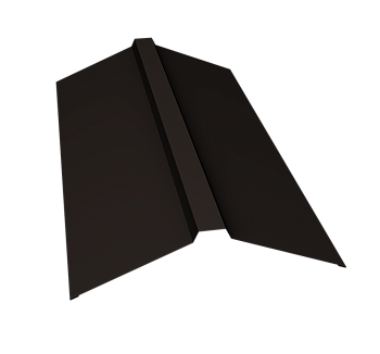 GL Планка конька прямоугольного, 150х30х150 мм 0.45 мм, PE, RR 32, L=2000 мм