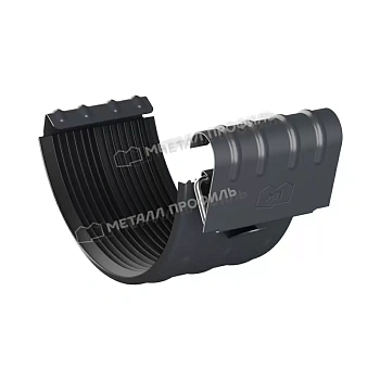 Соединитель желоба Ø150 мм Металл Профиль Foramina, PUR, RAL 7024