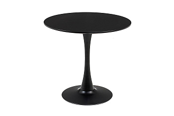 Стол пластиковый круглый Ø 80 см, Беллини, цвет темно-серый