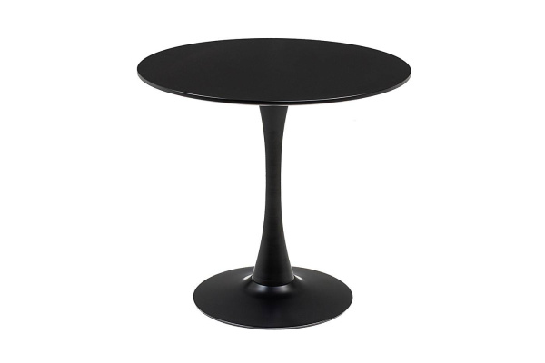 Стол пластиковый круглый Ø 80 см, Беллини, цвет темно-серый