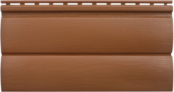 Сайдинг акриловый Альта Профиль, Блок хаус ВН-03, Премиум, 3100х226 мм, цвет: светлый дуб