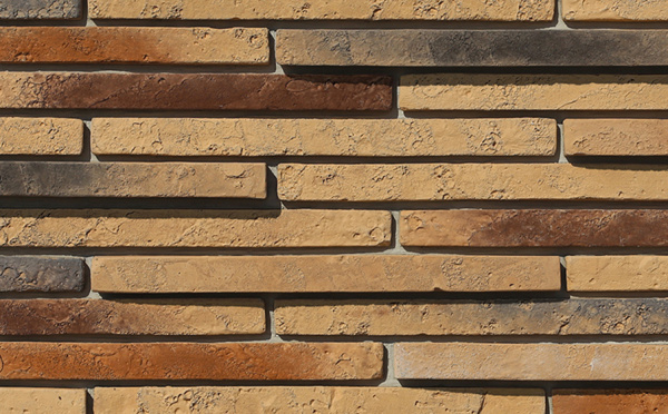 Декоративный камень White Hills Бран Брик под Кирпич, цвет: 695-43 / 3D / бежевый