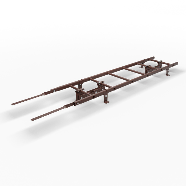 Лестница кровельная для фальцевой кровли Roofsystems Prestige 400 Next фальц, L=1800 мм RAL 8017