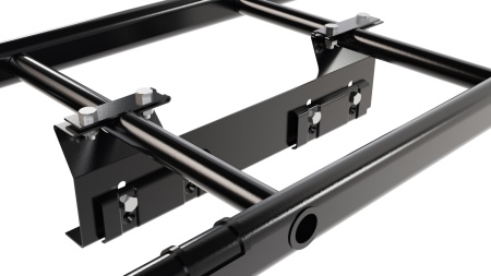 Лестница кровельная Borge, для фальцевой кровли, L=2700 мм RAL 9005