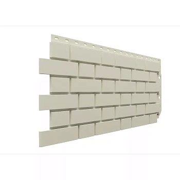 Фасадные панели Docke Флемиш, 1183х443 мм Standart, цвет: молочный