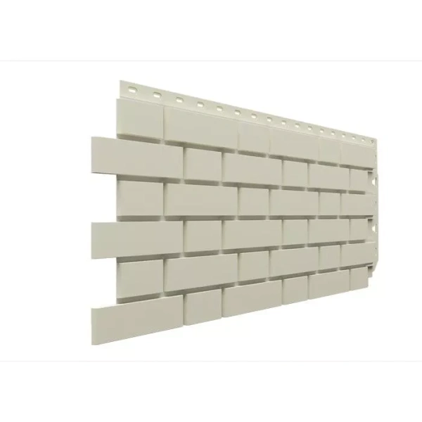 Фасадные панели Docke Флемиш, 1183х443 мм Standart, цвет: молочный