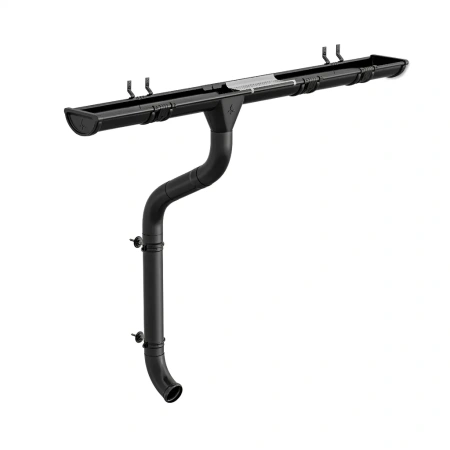 Водосточная система, Aquasystem Comfort Ø 125/90 мм, PE, RAL 9005