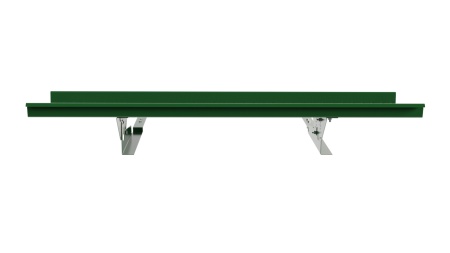 Мостик кровельный Borge, композитной черепицы, L=1500 мм RAL 6002