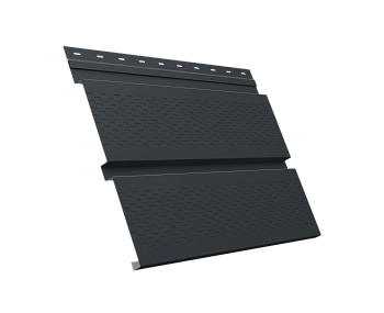 GL Софит металлический Квадро Брус, с перфорацией 0.45 мм, Drap ST, RAL 7016