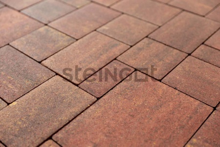 Тротуарная плитка Steingot Бавария 60 мм 140/210/280 х 70/140/210 мм, цвет: терракота