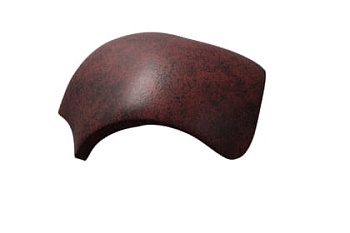 Вальмовая черепица Braas Франкфурт цвет: магма