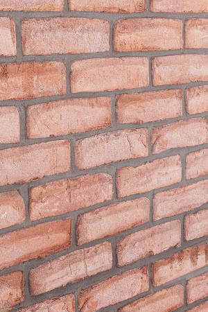 Кирпич ручной формовки Faber Jar Петровский штандарт полнотелый, цвет: бело-красный, под старину, М125, 215x102x65 мм