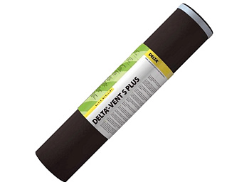 DELTA-VENT S PLUS диффузионная мембрана повышенной прочности, рулон 75 кв.м.