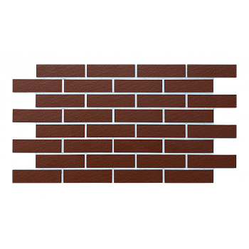 Термопанель рядовая Европа с плиткой Keramin, 1020х600 мм, 40 мм ППС, рельефный, цвет: Амстердам 2