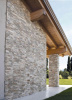 Сланец, 3D панель из камня, 350х180 мм, Modern Beige Slate