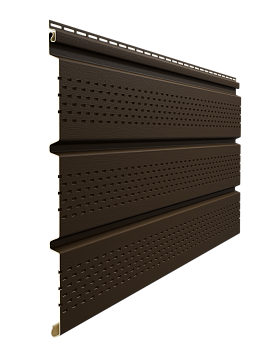 Софит пвх Docke, полная перфорация, L=3000 мм серия Standart, цвет: шоколад