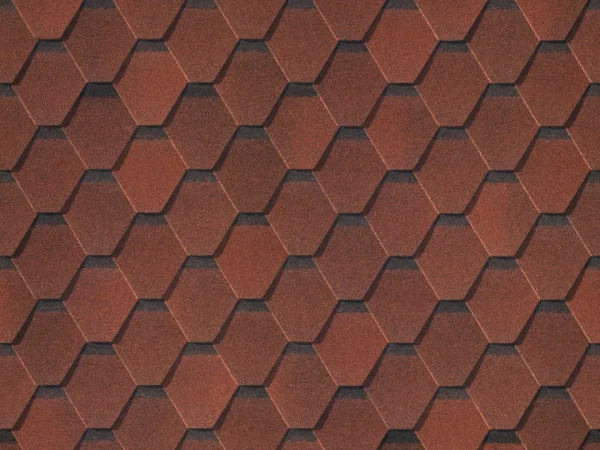 Битумная черепица Shinglas, Самба цвет: рубин, 3 м² / уп.