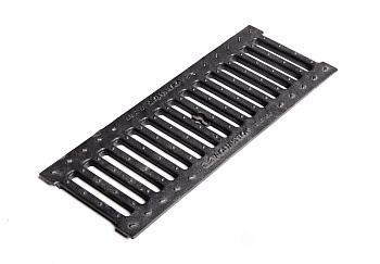 Решетка чугунная щелевая Aquastok Norma DN150, кл. C, L= 500 мм, арт. 31513С