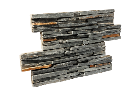 Сланец, 3D панель из камня, 550х200 мм, Country Cape Skagen, 3 шт/уп