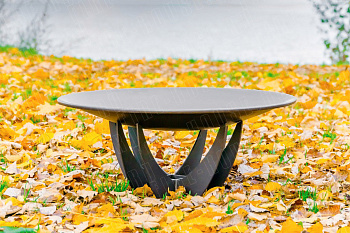 Костровой очаг Олимпия, Ø640 мм, Н=280 мм, сталь 5 мм