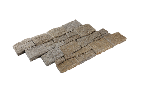 Гранит, 3D панель из камня, 550х200 мм, Country Sesame Yellow