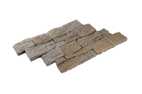 Гранит, 3D панель из камня, 550х200 мм, Country Sesame Yellow