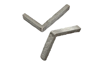 Декоративный кирпич, угловой элемент Mesterra Magnum, 240х157х40 мм под Кирпич, цвет: 002