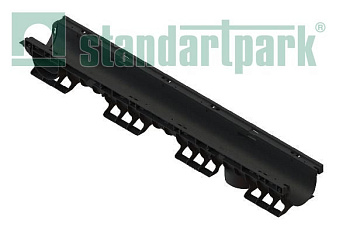 Лоток водоотводный Standartpark, PolyMax Basic, DN100, h120, арт: 8020-М