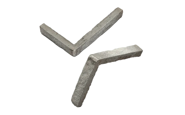 Декоративный кирпич, угловой элемент Mesterra Magnum, 240х157х40 мм под Кирпич, цвет: 002