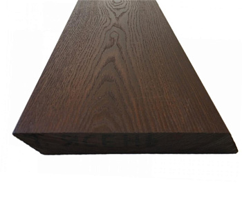 Планкен косой для фасада термоясень Экстра 155 мм, L= 1000 - 3000 мм