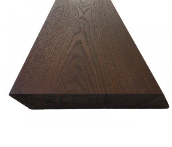 Планкен косой для фасада термоясень Экстра 155 мм, L= 1000 - 3000 мм